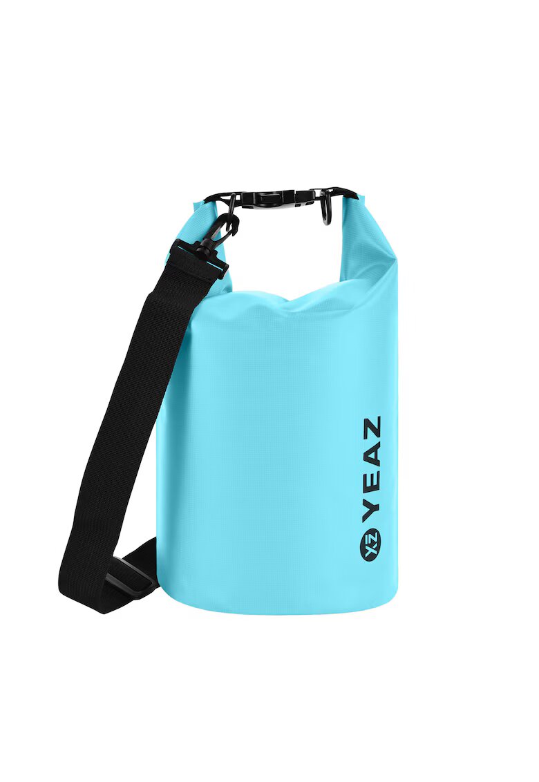 YEAZ Geanta unisex cu finisaj impermeabil Isar - 5 L - Albastru aquamarin
