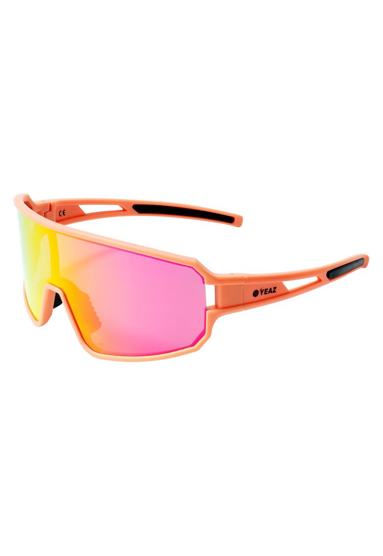 YEAZ Ochelari de soare shield polarizati unisex Sunwave - Roz