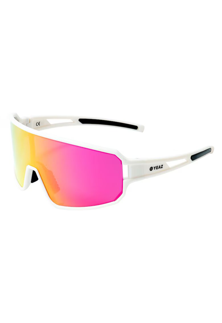 YEAZ Ochelari de soare shield polarizati unisex Sunwave - Roz
