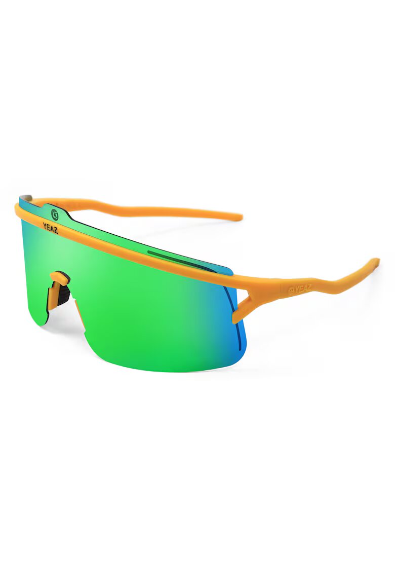 YEAZ Ochelari de soare unisex polarizati Sunshade - Verde/Galben