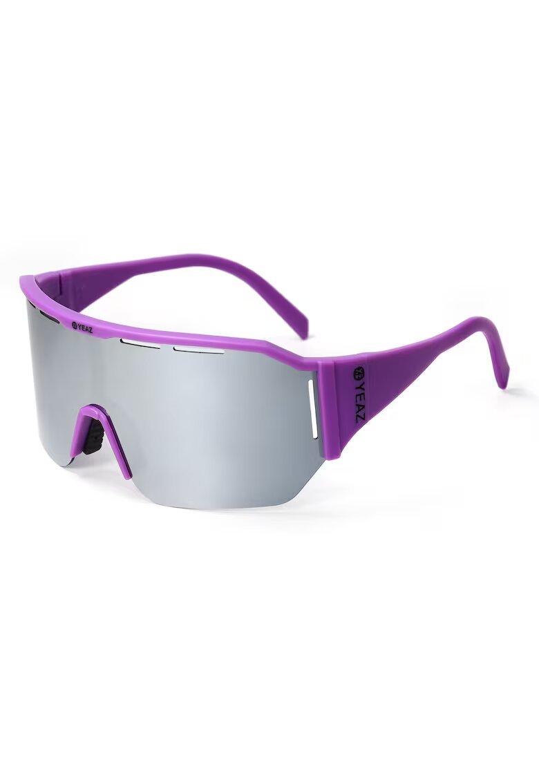 YEAZ Ochelari de soare unisex polarizati Sunshade - Violet/Argintiu