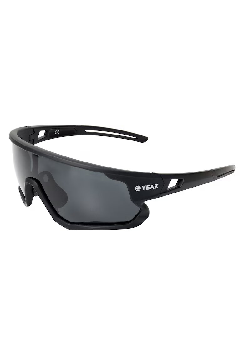 YEAZ Ochelari de soare wrap polarizati Sport - Negru