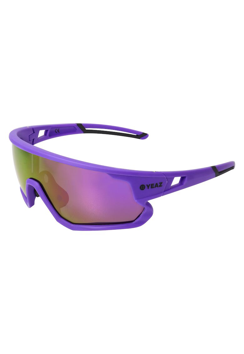 YEAZ Ochelari de soare wrap polarizati unisex Sunrise - Lila