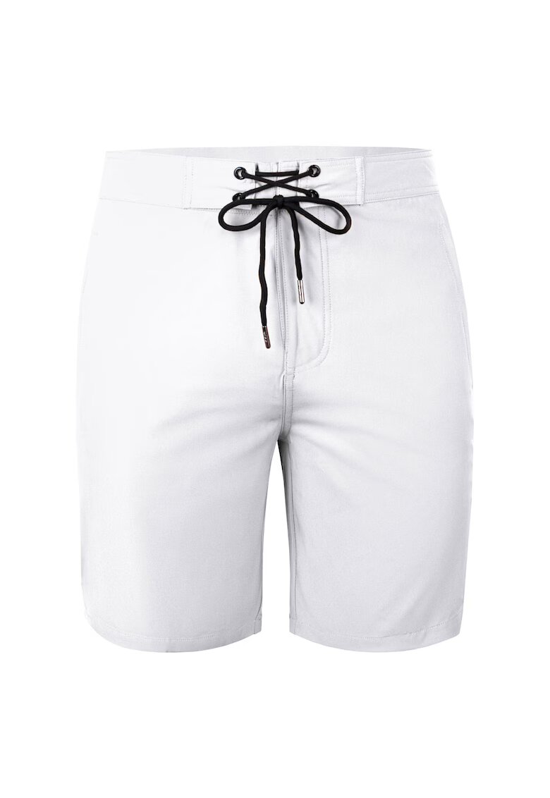 YEAZ Pantaloni scurti de baie cu snur in talie DAVEY 28991 - Alb