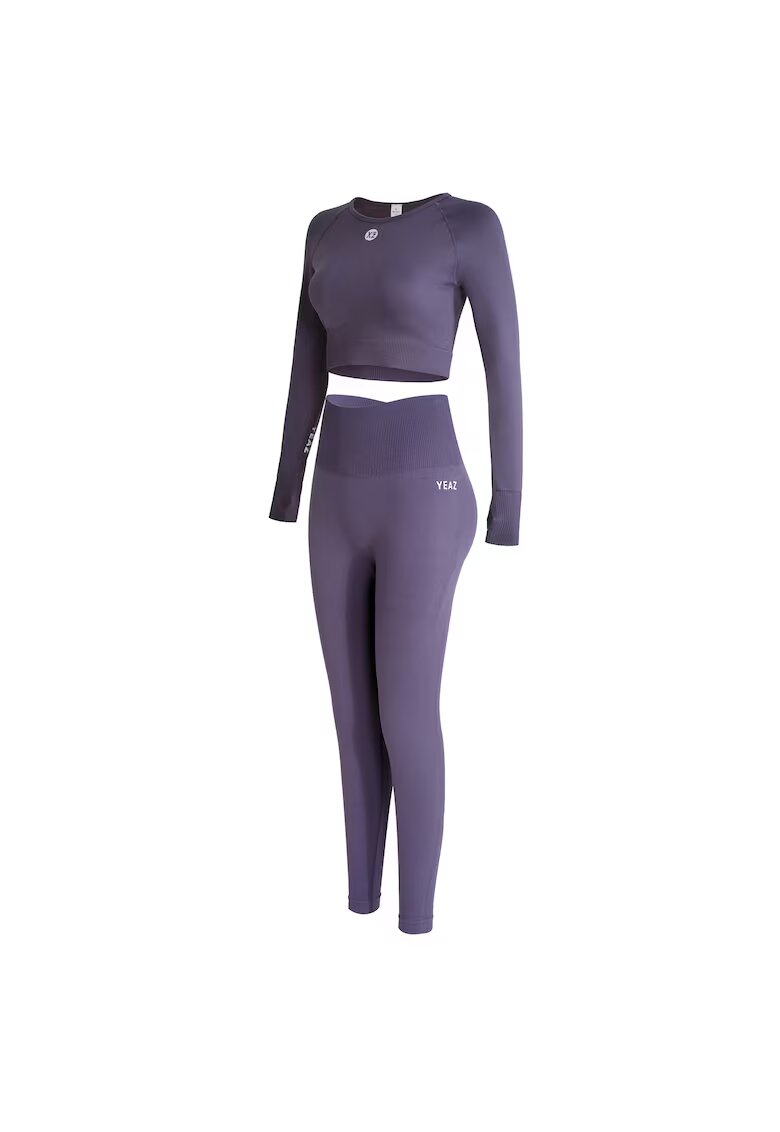 YEAZ Set de bluza si colanti pentru antrenament Legend - Lila
