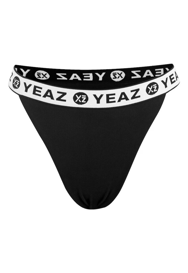 YEAZ Slip brazilian cu benzi logo BAGATELLE 29001 - Negru