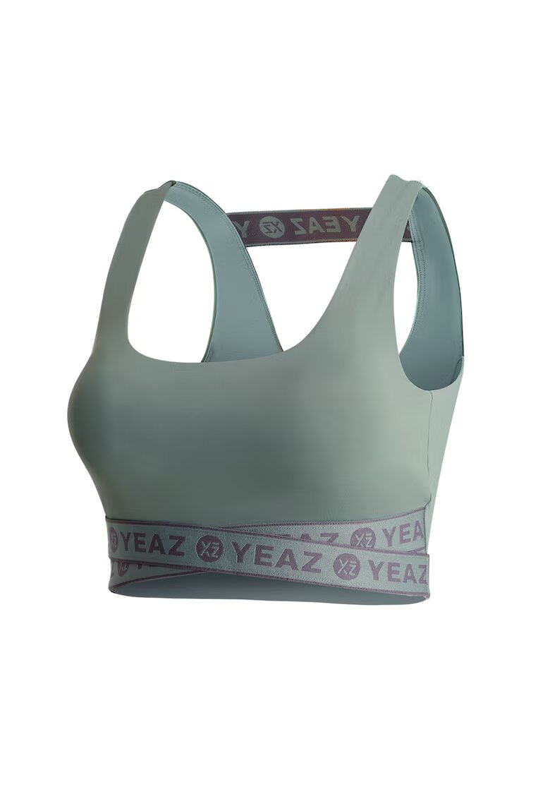 YEAZ Top crop pentru antrenament Revolute - Turcoaz