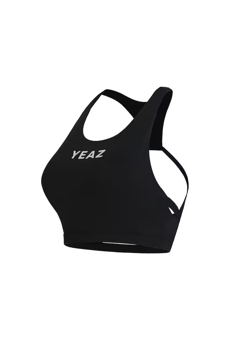 YEAZ Top cu decolteu racerback pentru antrenament Myth - Negru