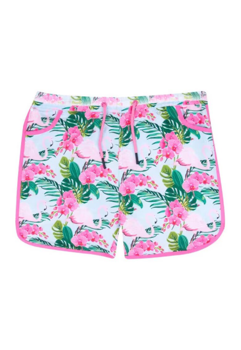 YO Pantaloni Scurti Model Flamingo - Fete - Multicolor - 10 ani -