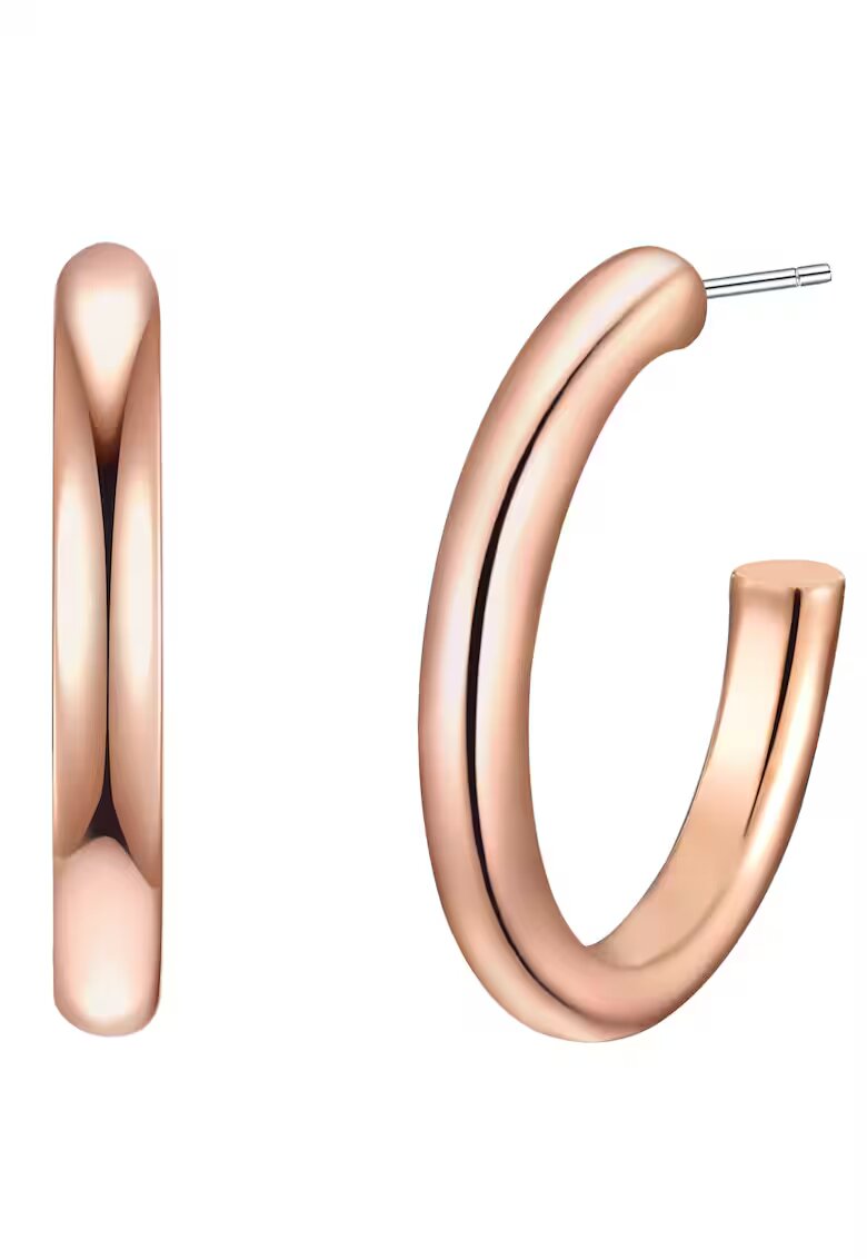 Yokoamii Cercei semicerc - din aur de 14K filat - Auriu rose