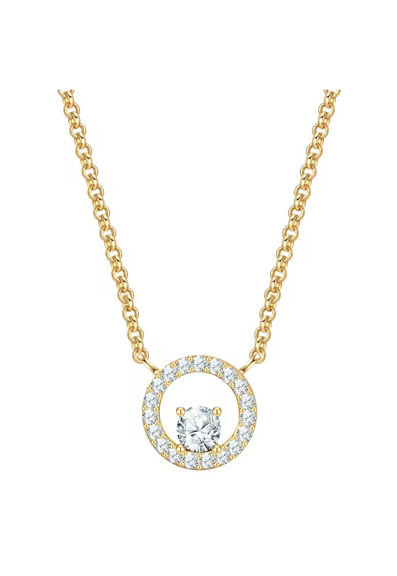 Yokoamii Colier placat cu aur de 14K cu zirconia - Auriu