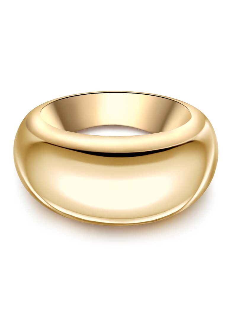 Yokoamii Inel placat cu aur galben de 14 K - Auriu