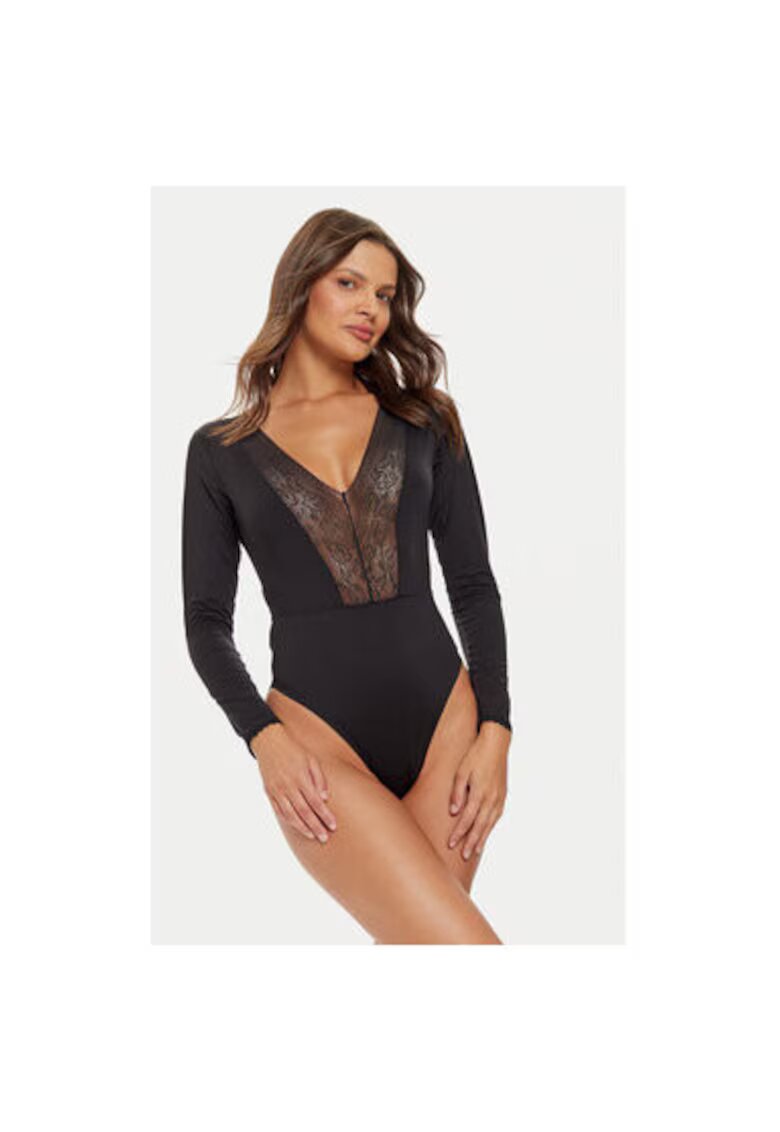 Ysabel Mora Body dama - 304807978 - Poliamida - Negru - Negru