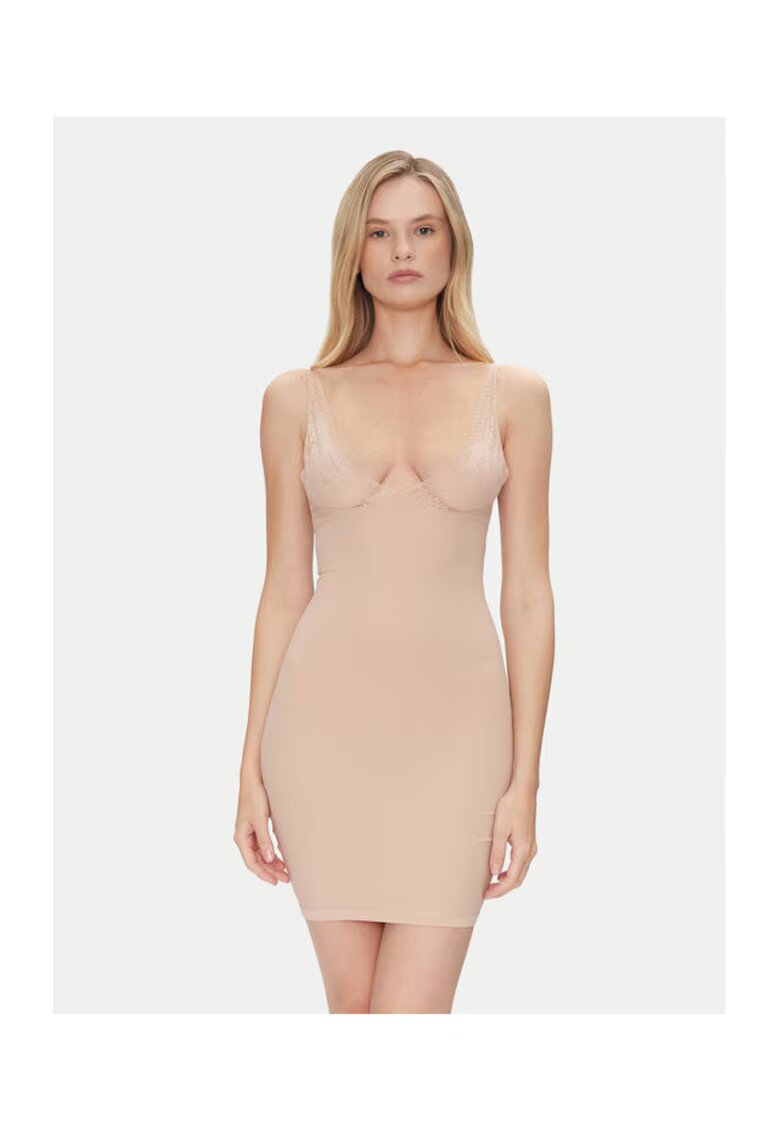 Ysabel Mora Rochie modelatoare bej - elastica