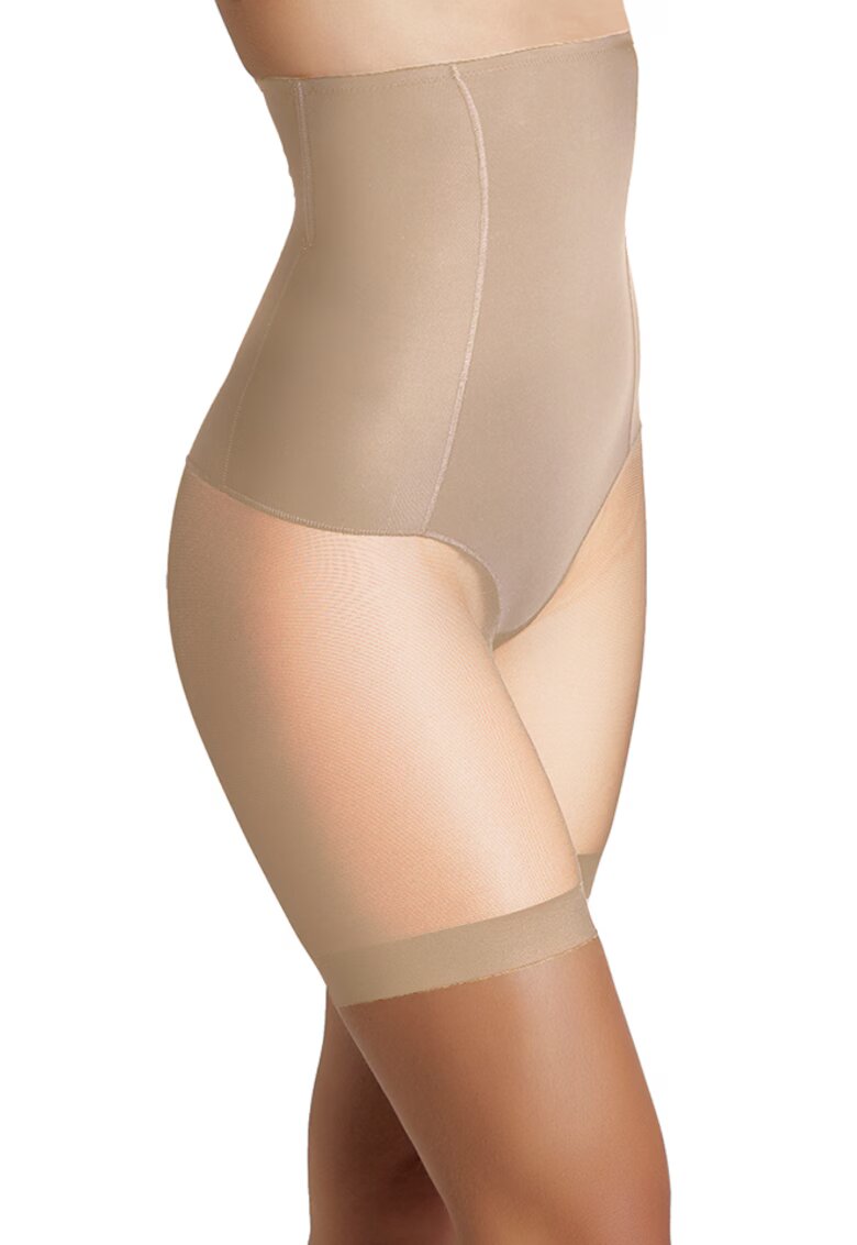 Ysabelmora Slip modelator talie inalta 19612 - negru - Bej