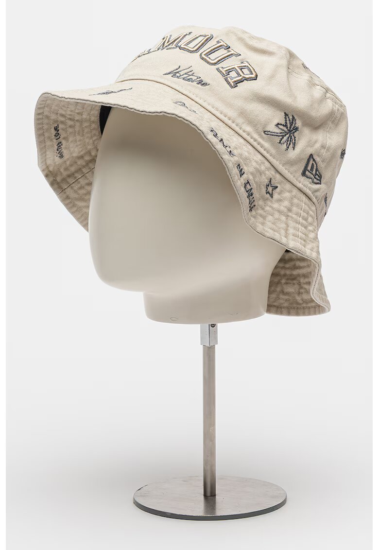 Zadig&Voltaire Sapca bucket cu detaliu brodat - Bej