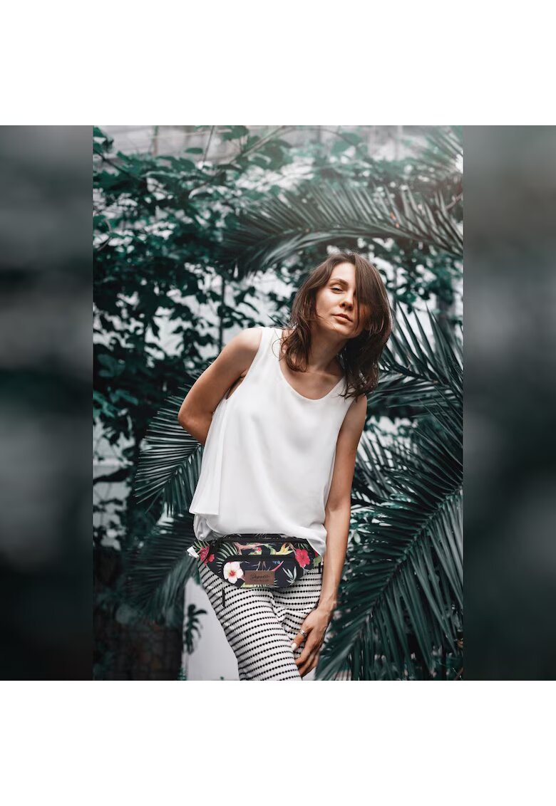 Zagatto Borseta pentru drumetie - cu model floral