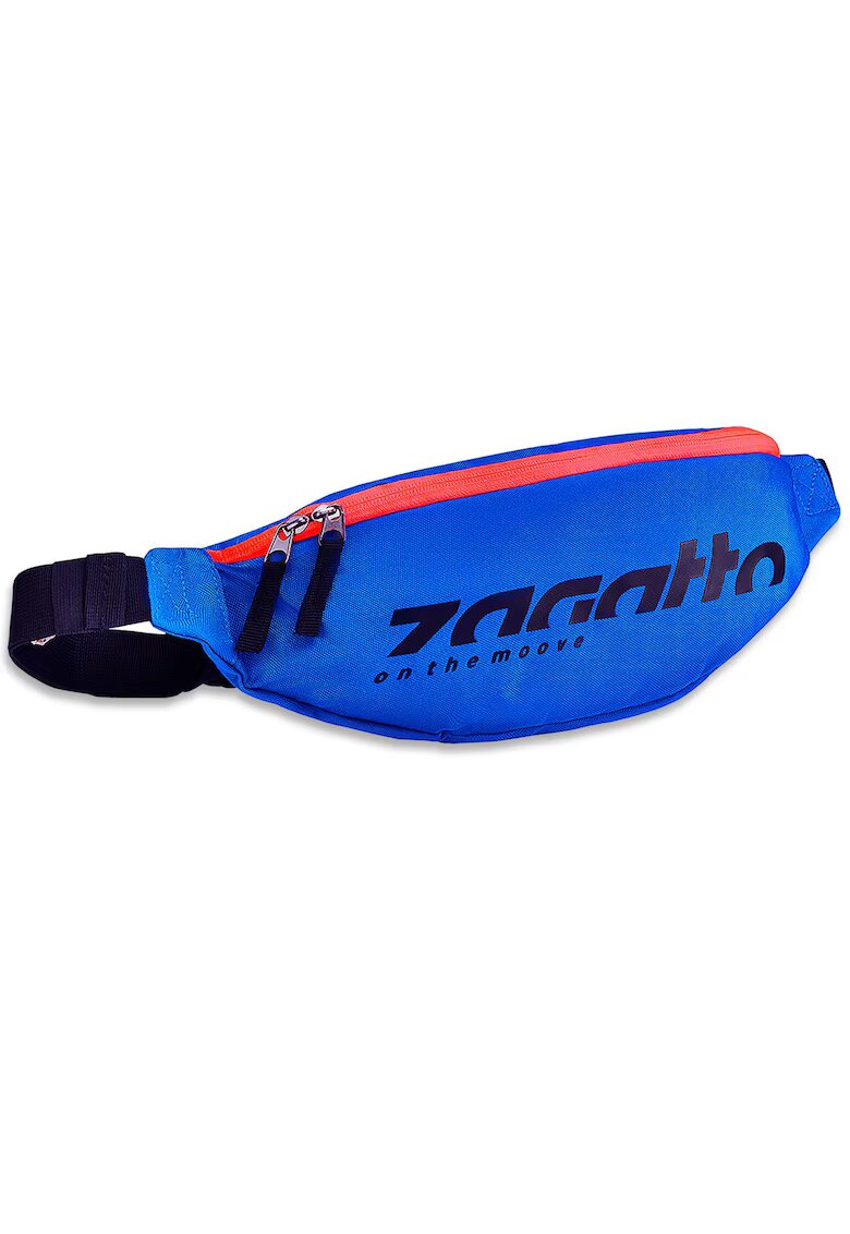 Zagatto Borseta unisex cu imprimeu cu logo