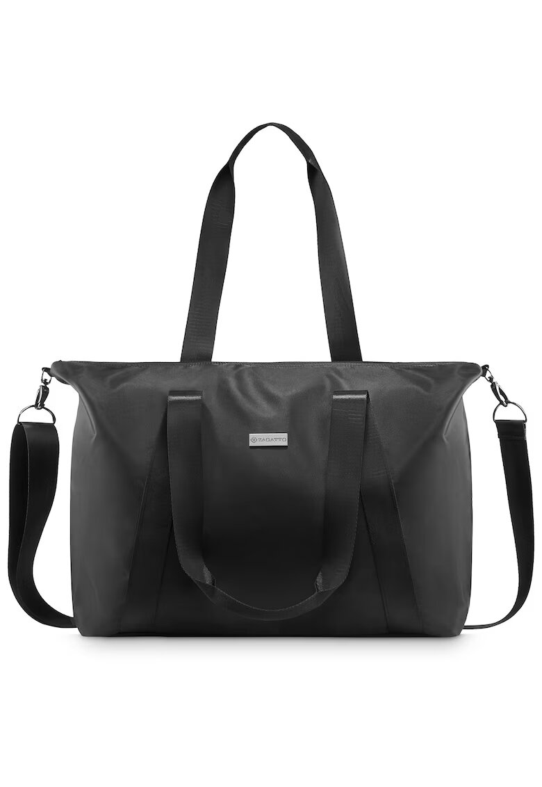 Zagatto Geanta dama umar - Shopper - Neagra - 41x30x16 cm