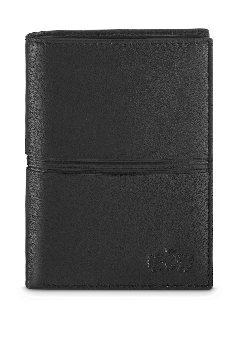 Zagatto Portofel barbati piele naturala - Negru - Protectie RFID - ZG-N4-F15