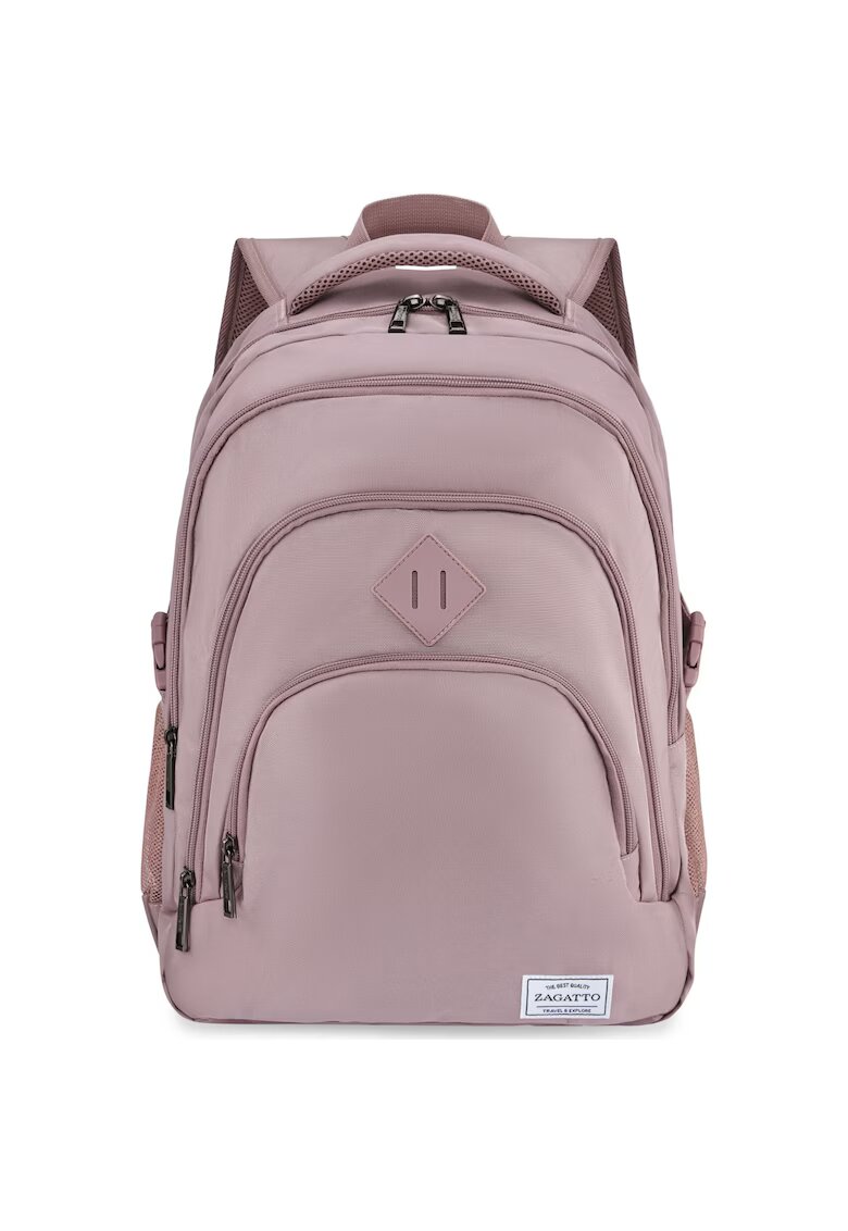 Zagatto Rucsac impermeabil cu un compartiment pentru laptop - 31L - Roz