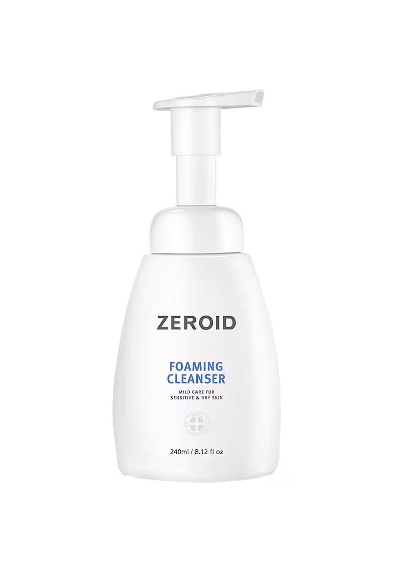 ZEROID Spuma de curatare pentru piele sensibila si uscata 240 ml