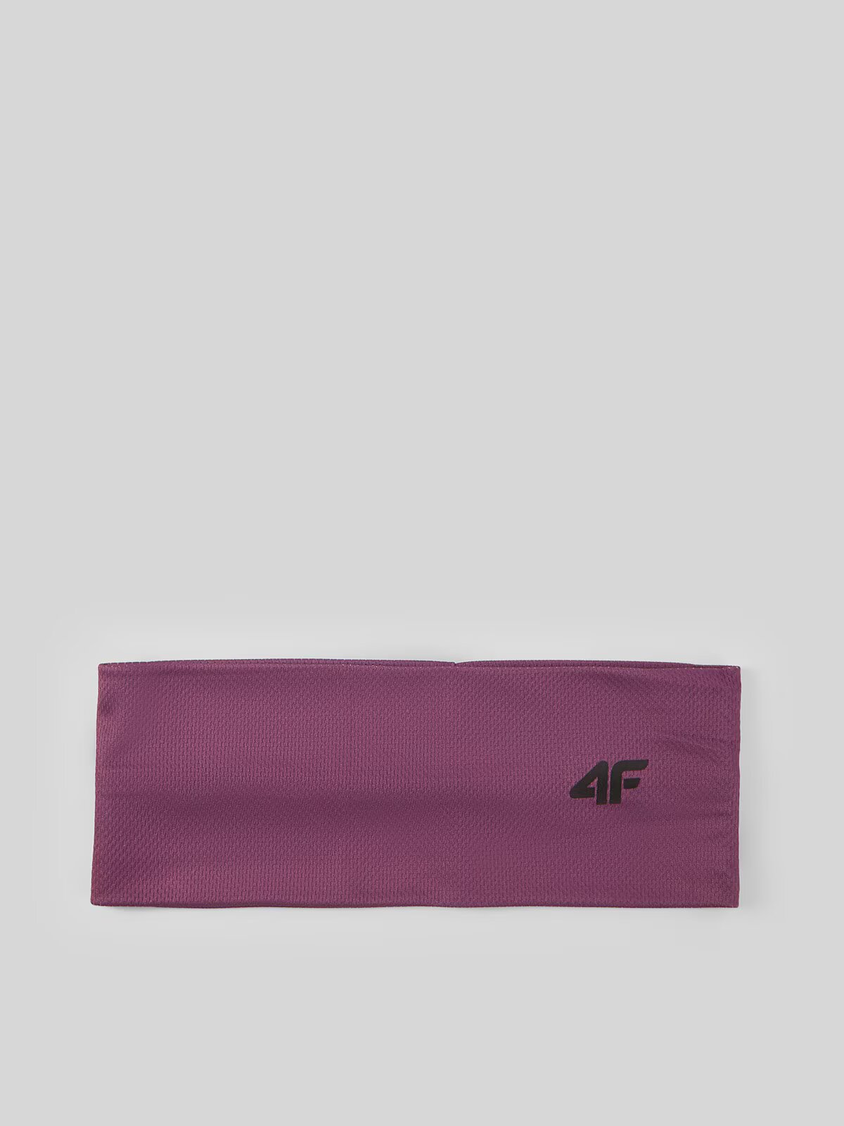 4F Bandă pentru cap alergare unisex - burgundy S/M