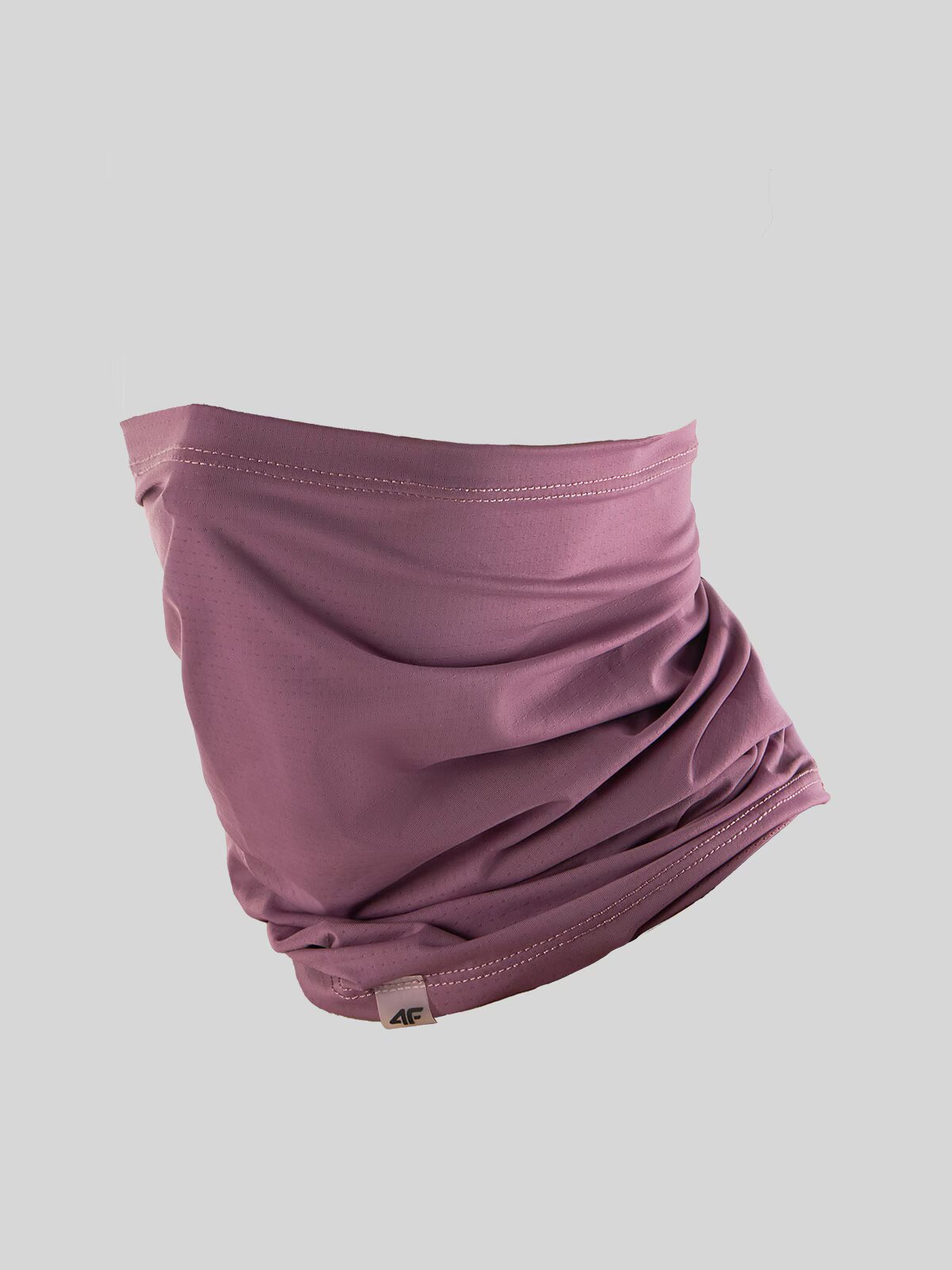 4F Bandană pentru alergare unisex - burgundy one size