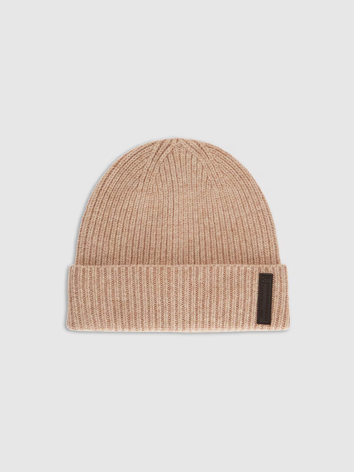 4F Căciulă beanie din lână pentru bărbați - L