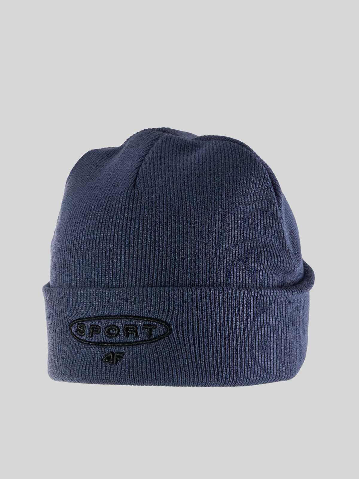 4F Căciulă beanie pentru băieți - bleumarin one size