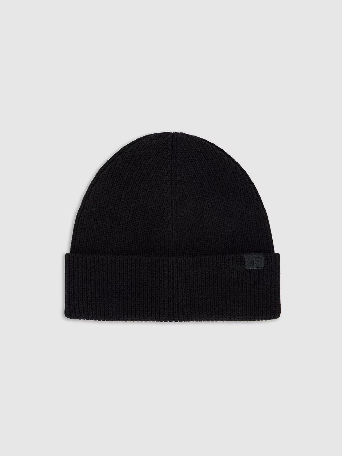 4F Căciulă beanie pentru bărbați - neagră one size