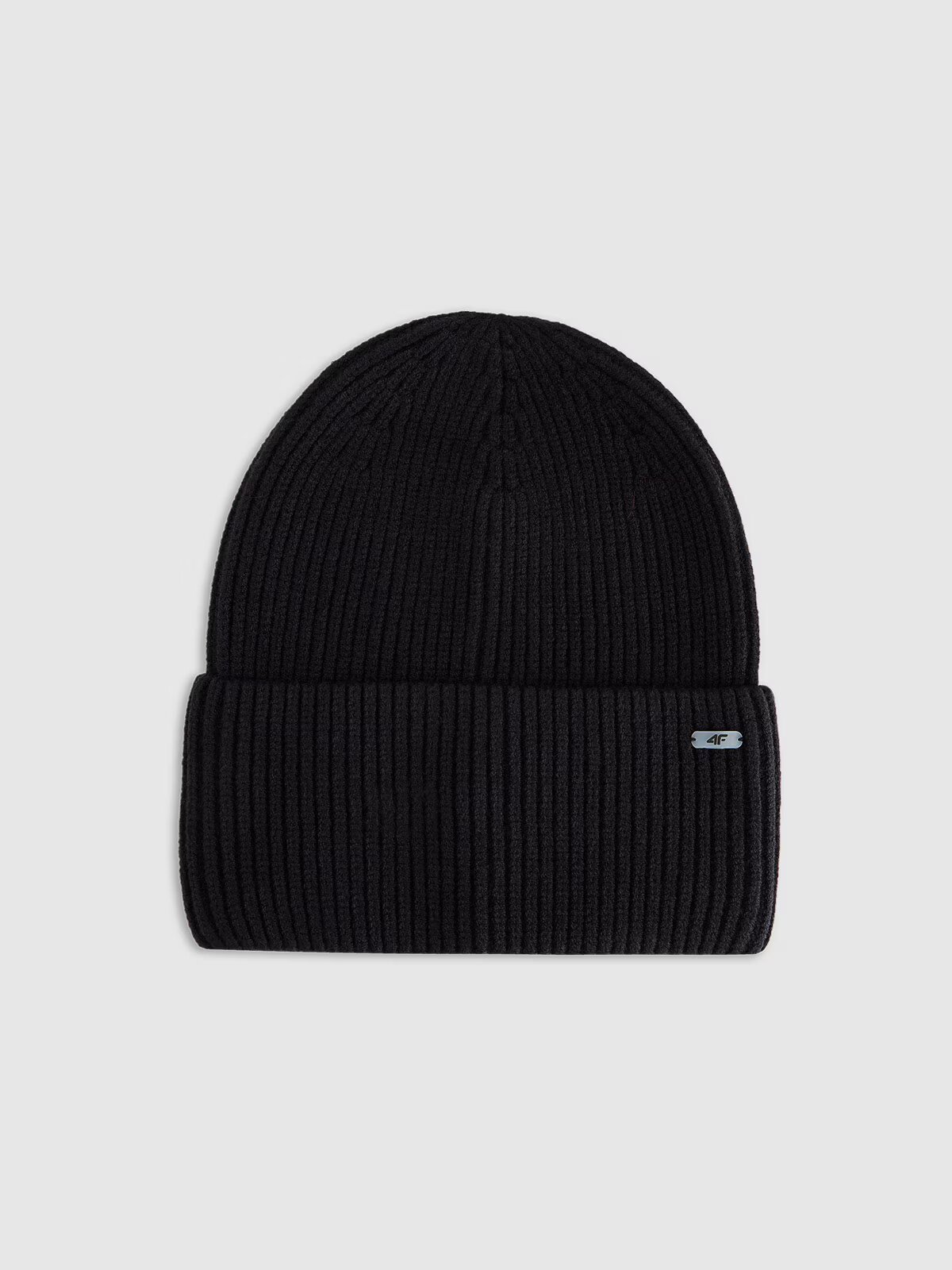 4F Căciulă beanie pentru femei - neagră S