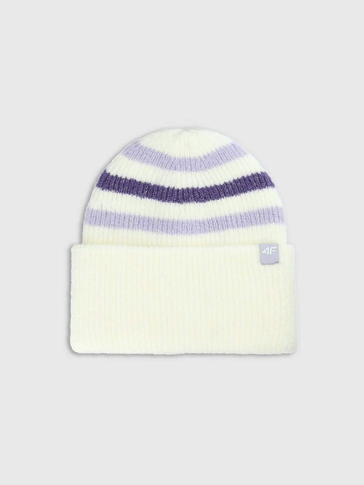 4F Căciulă beanie pentru fete - albă one size