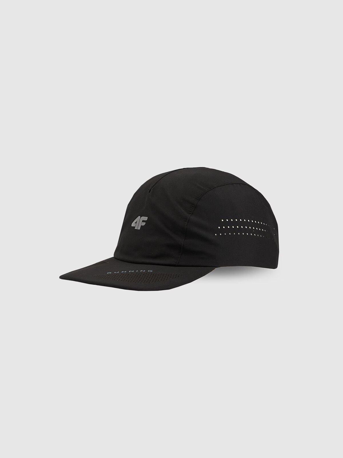 4F Căciulă de alergare unisex - neagră XS/S (56cm)