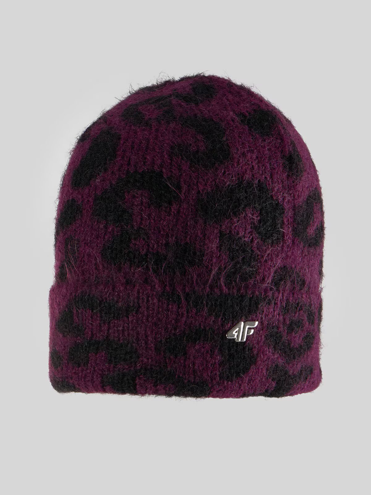 4F Căciulă de iarnă pentru femei - burgundy one size