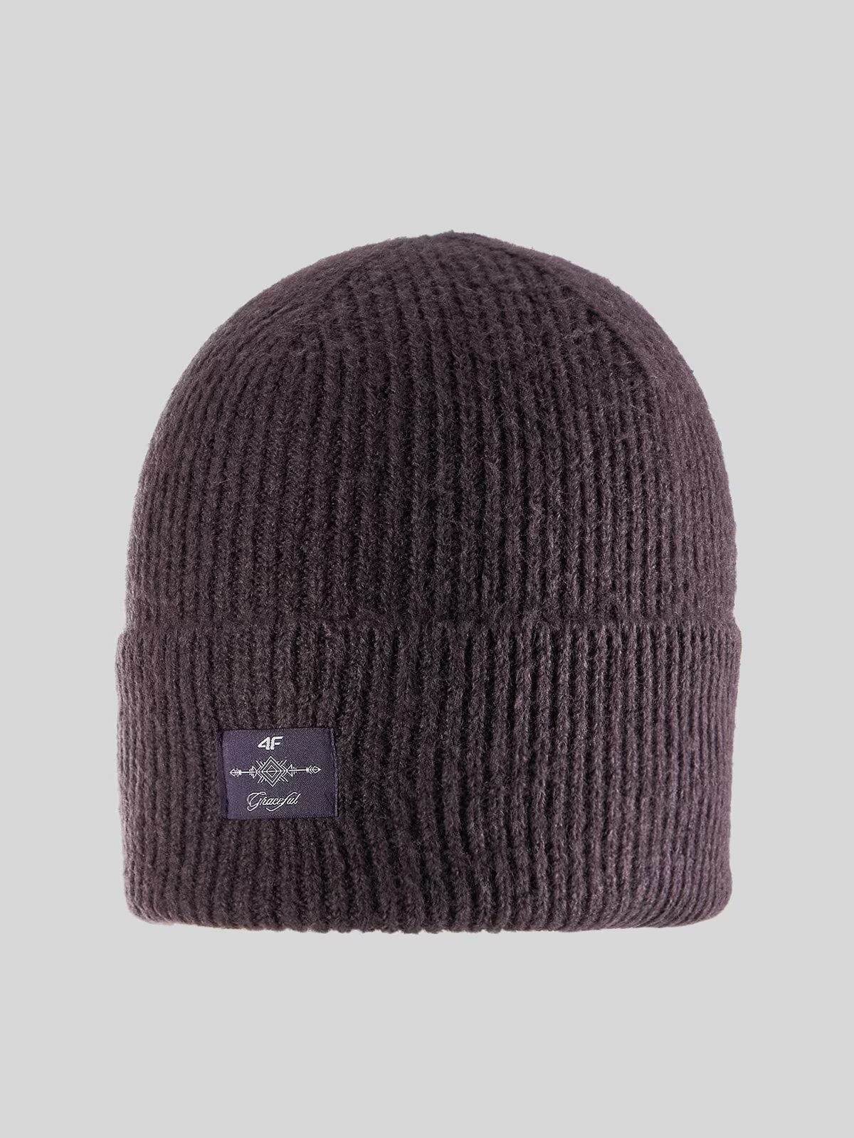 4F Căciulă de iarnă pentru femei - burgundy one size