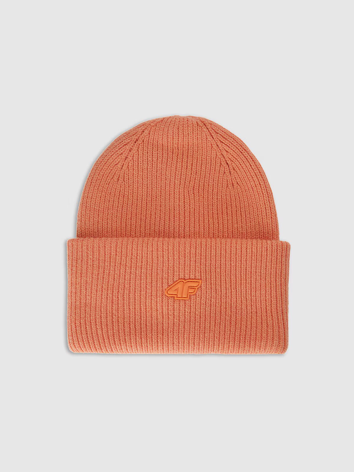 4F Căciulă de iarnă unisex - portocalie one size