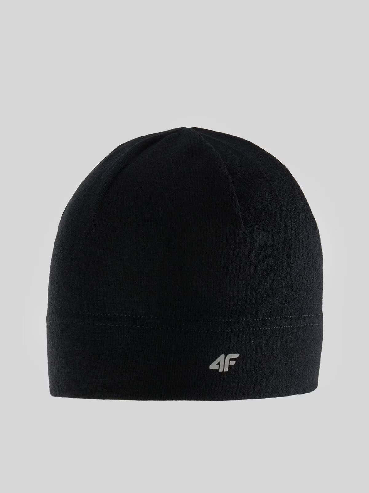 4F Căciulă din lână unisex - neagră L/XL