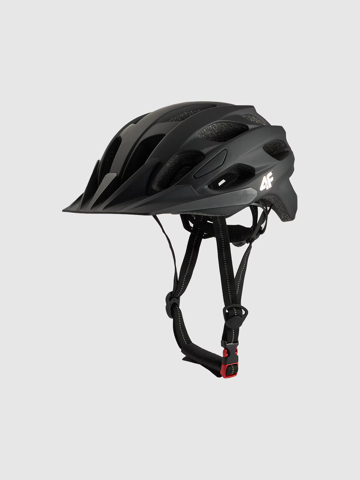 4F Cască de bicicletă MTB unisex - neagră S (51-54cm)