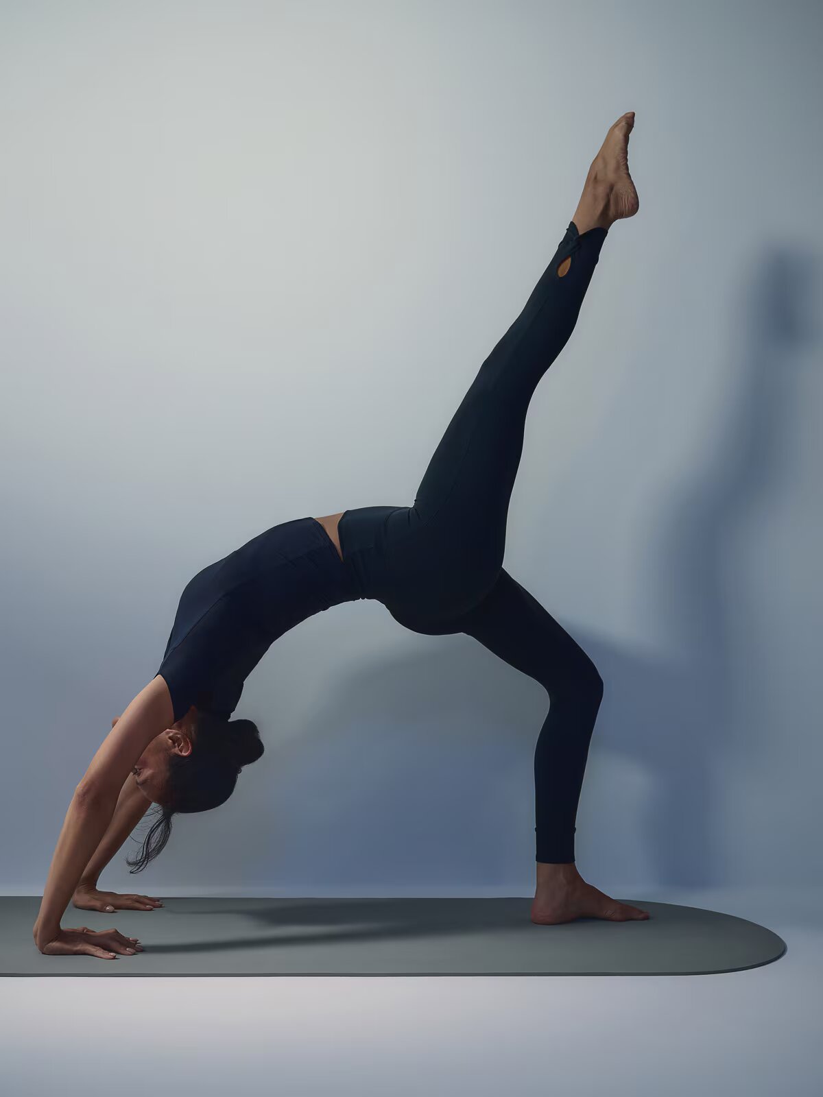 4F Colanți de yoga cu uscare rapidă pentru femei - L