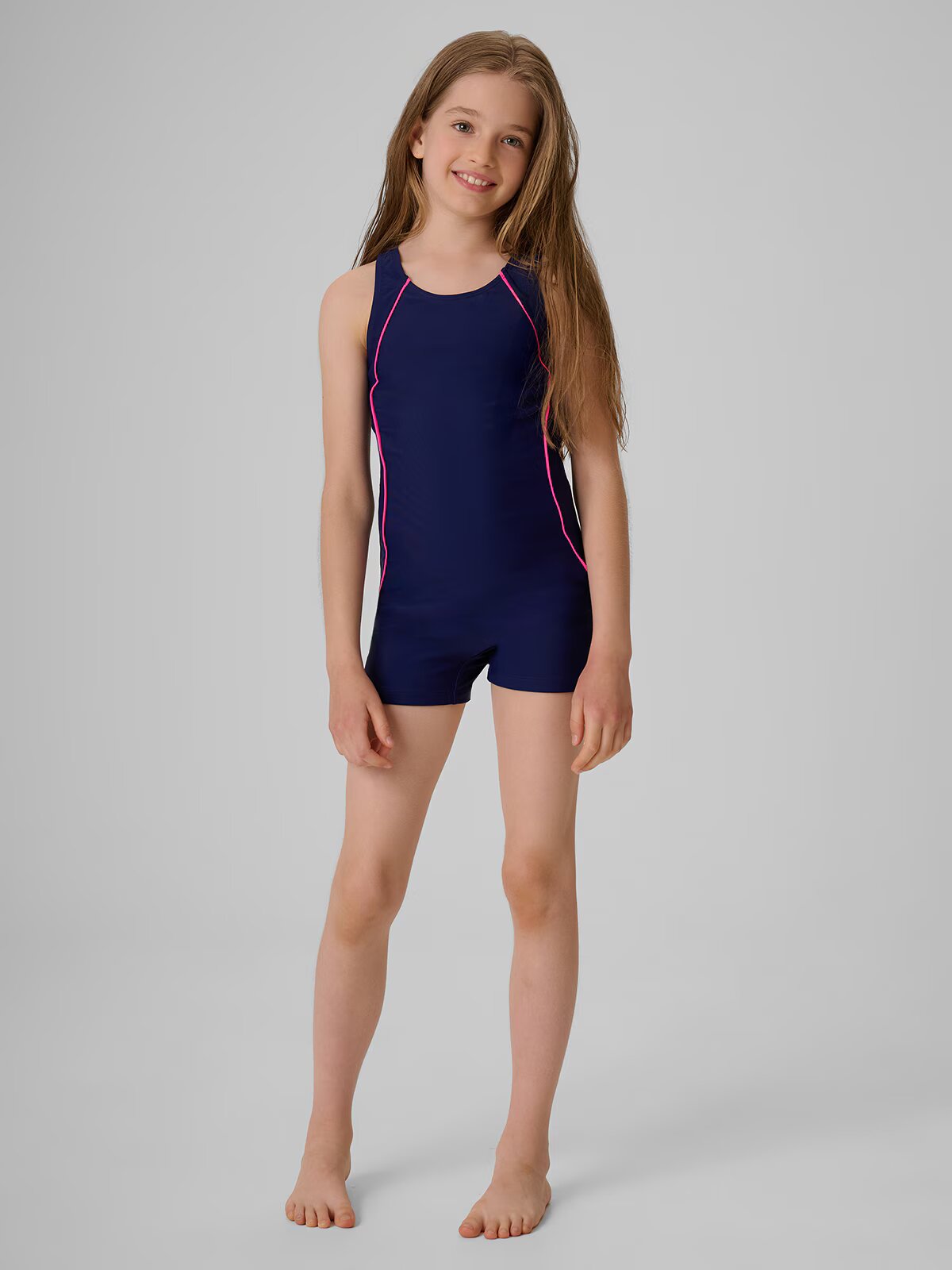 4F Costum de baie întreg pentru fete - 122/128 (6-8 ani)