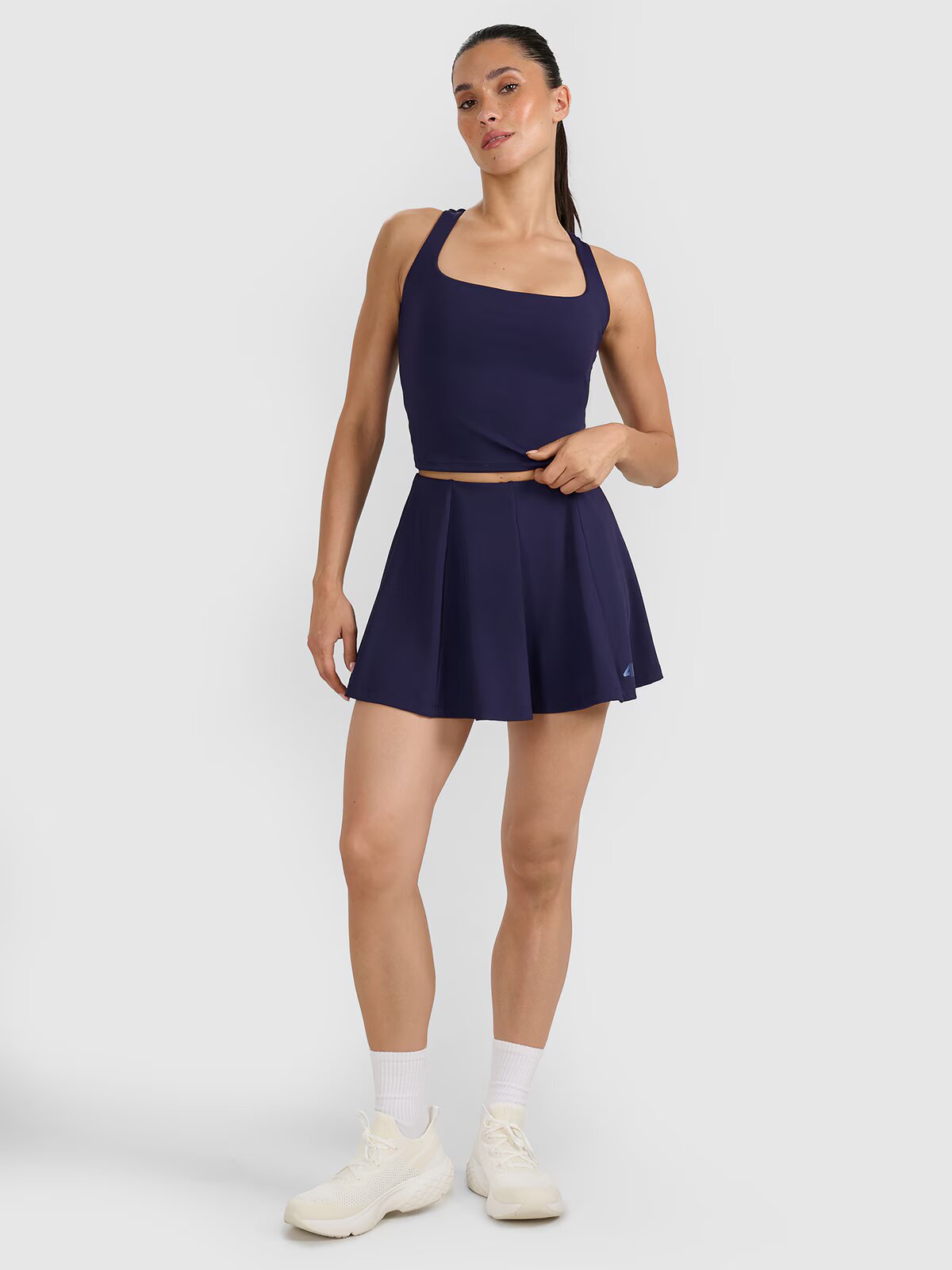 4F Crop-top de antrenament cu uscare rapidă pentru femei - M