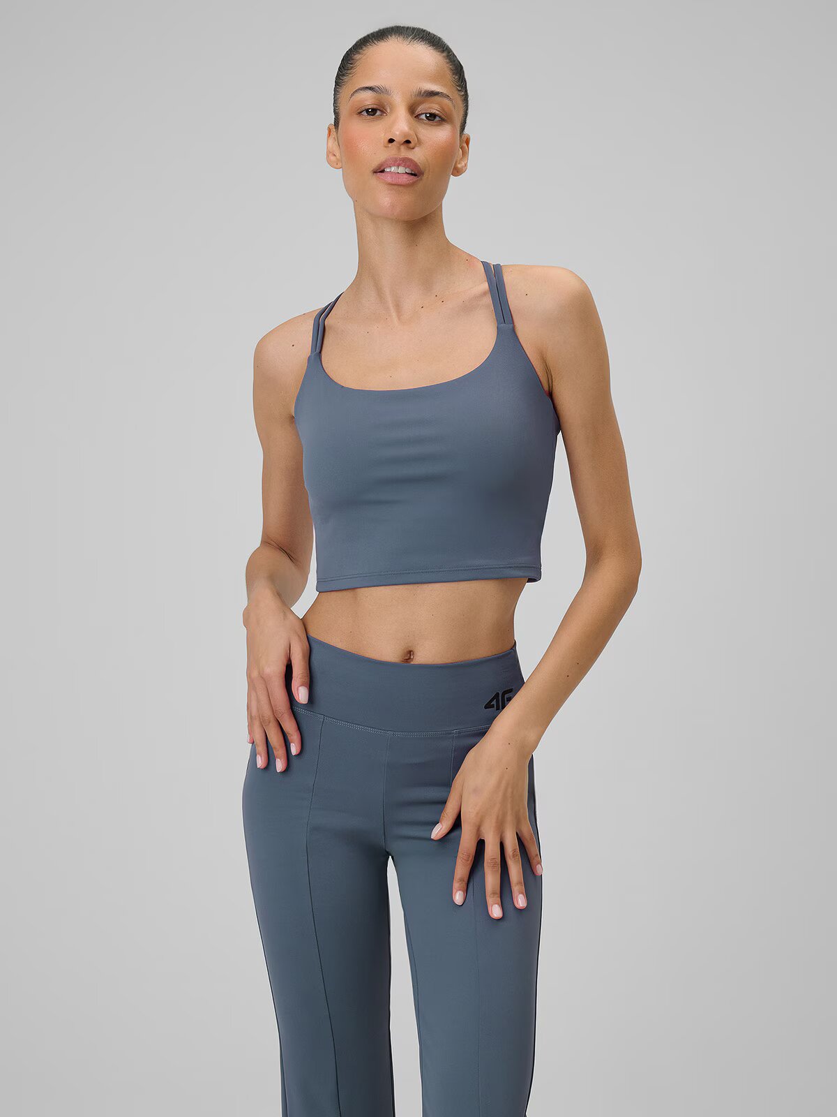 4F Crop-top de yoga cu uscare rapidă pentru femei - S