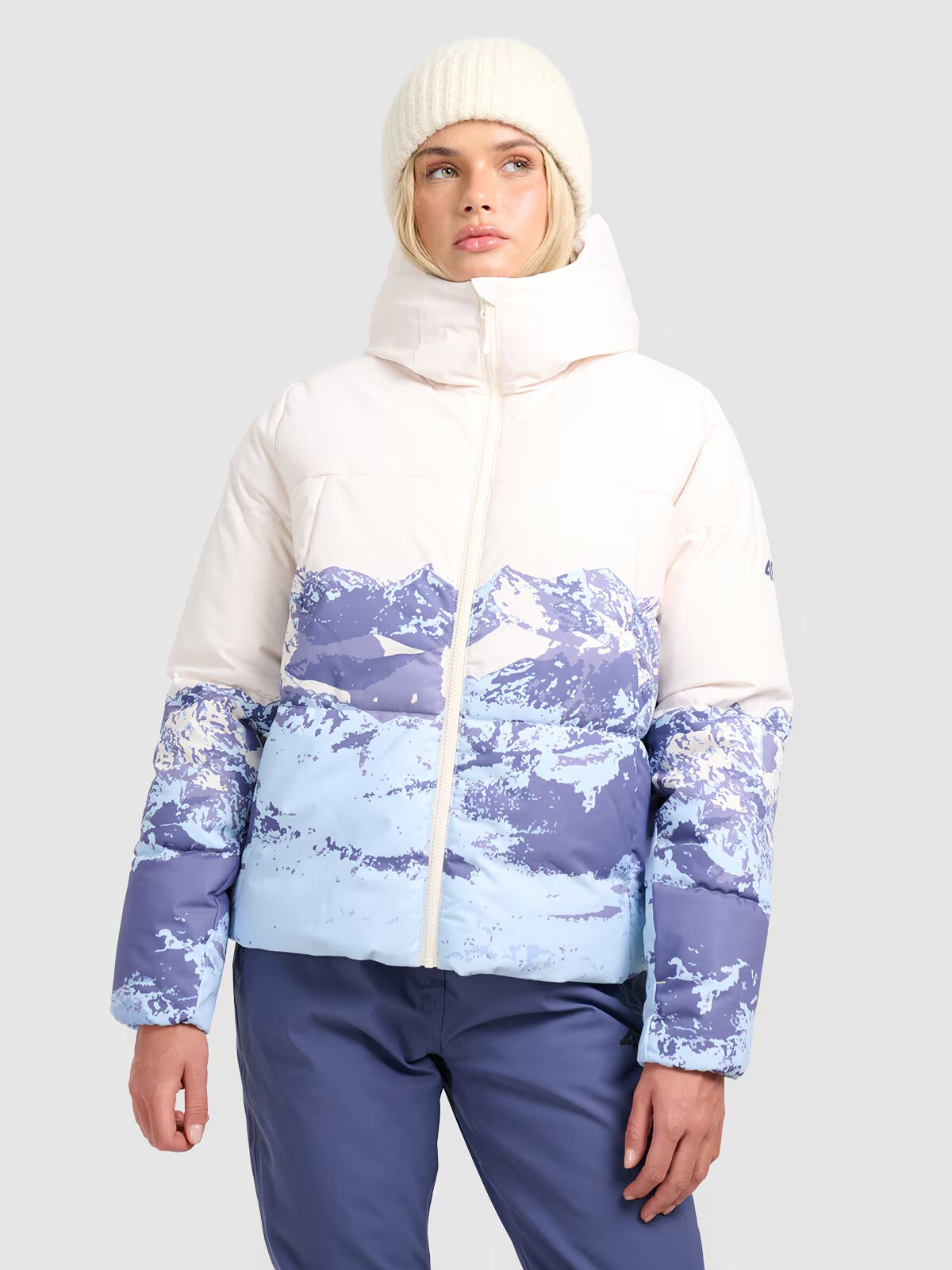 4F Geacă de schi membrana 5000 pentru femei - multicolor XL