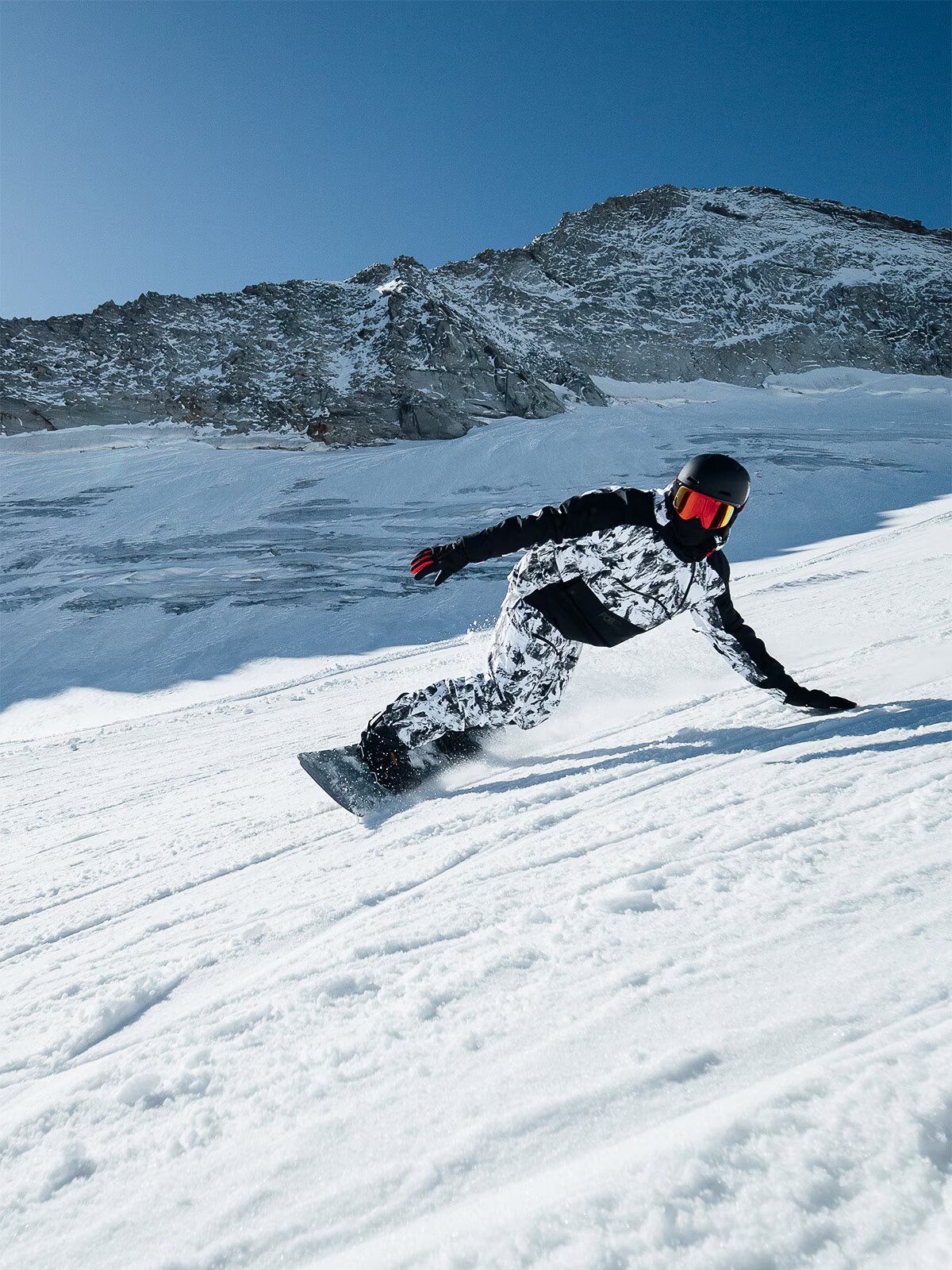 4F Geacă de snowboard membrana 15000 pentru bărbați - neagră XL