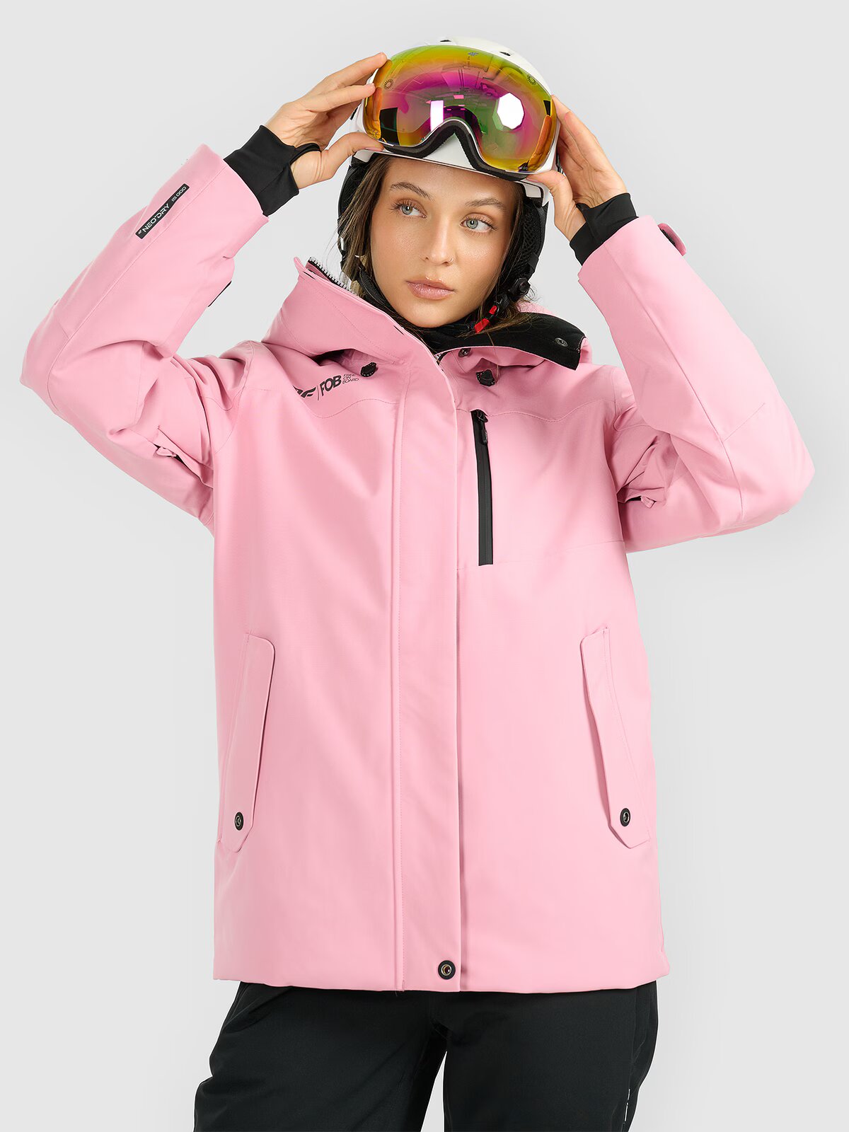 4F Geacă de snowboard membrana 15000 pentru femei - XL