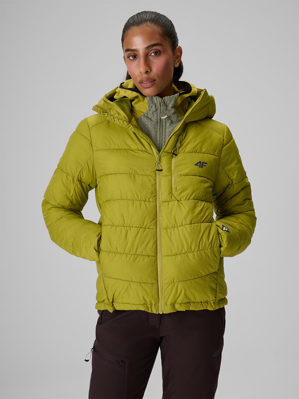 4F Geacă de trekking cu umplutură Primaloft Silver pentru femei - M