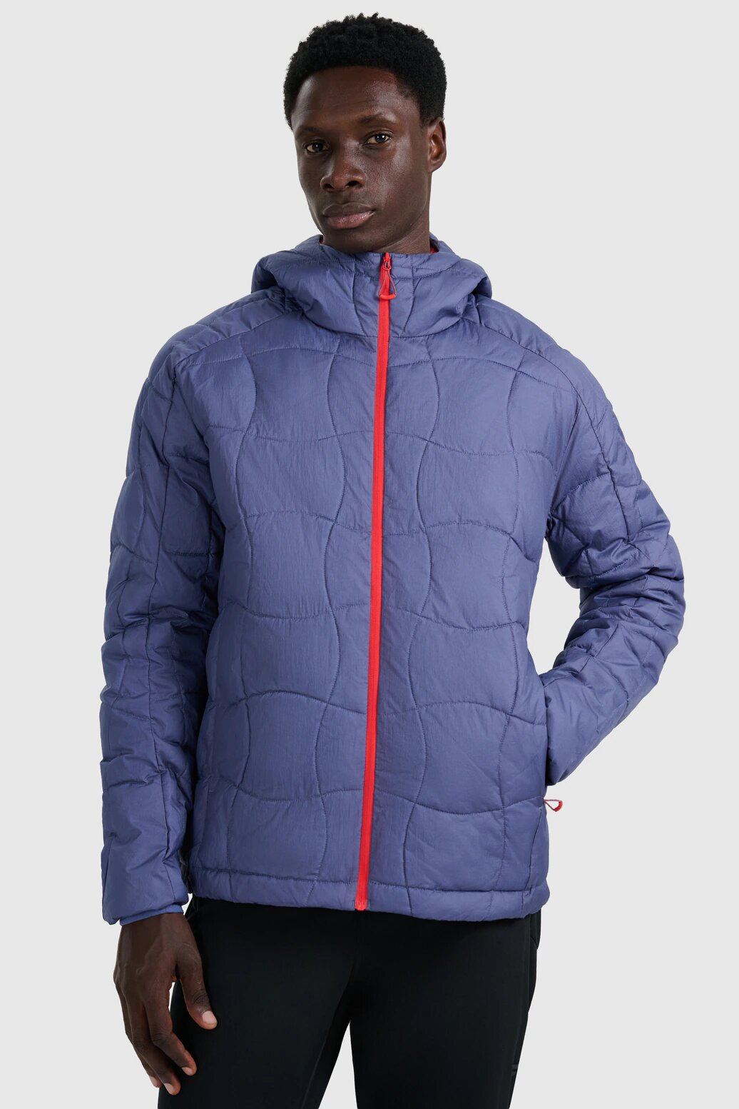 4F Geacă de trekking din puf cu umplutura PrimaLoft Silver pentru bărbați - M