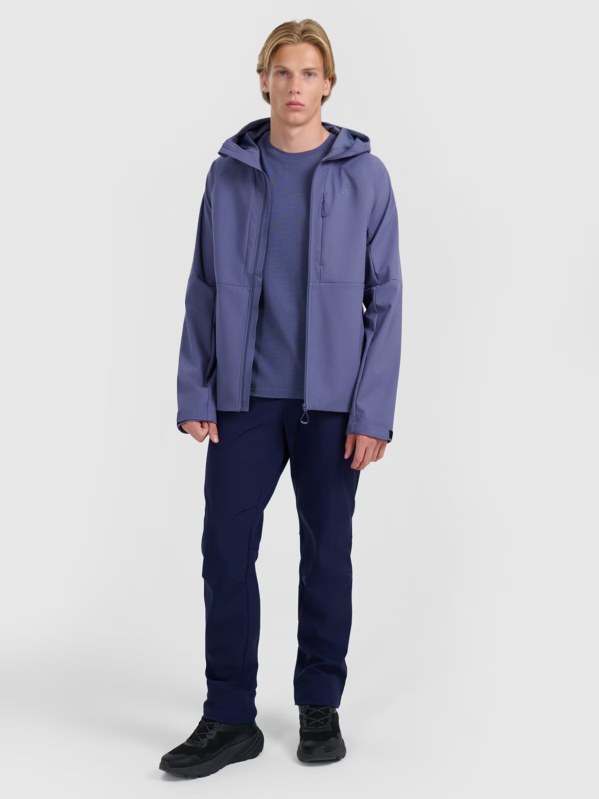4F Geacă softshell anti-vânt membrană 10000 pentru bărbați - S