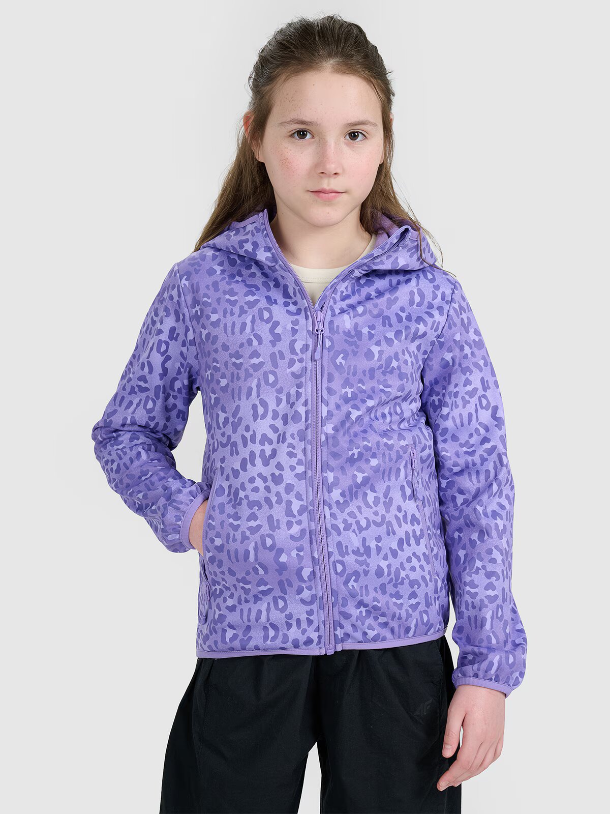 4F Geacă softshell anti-vânt membrană 5000 pentru fete - 164